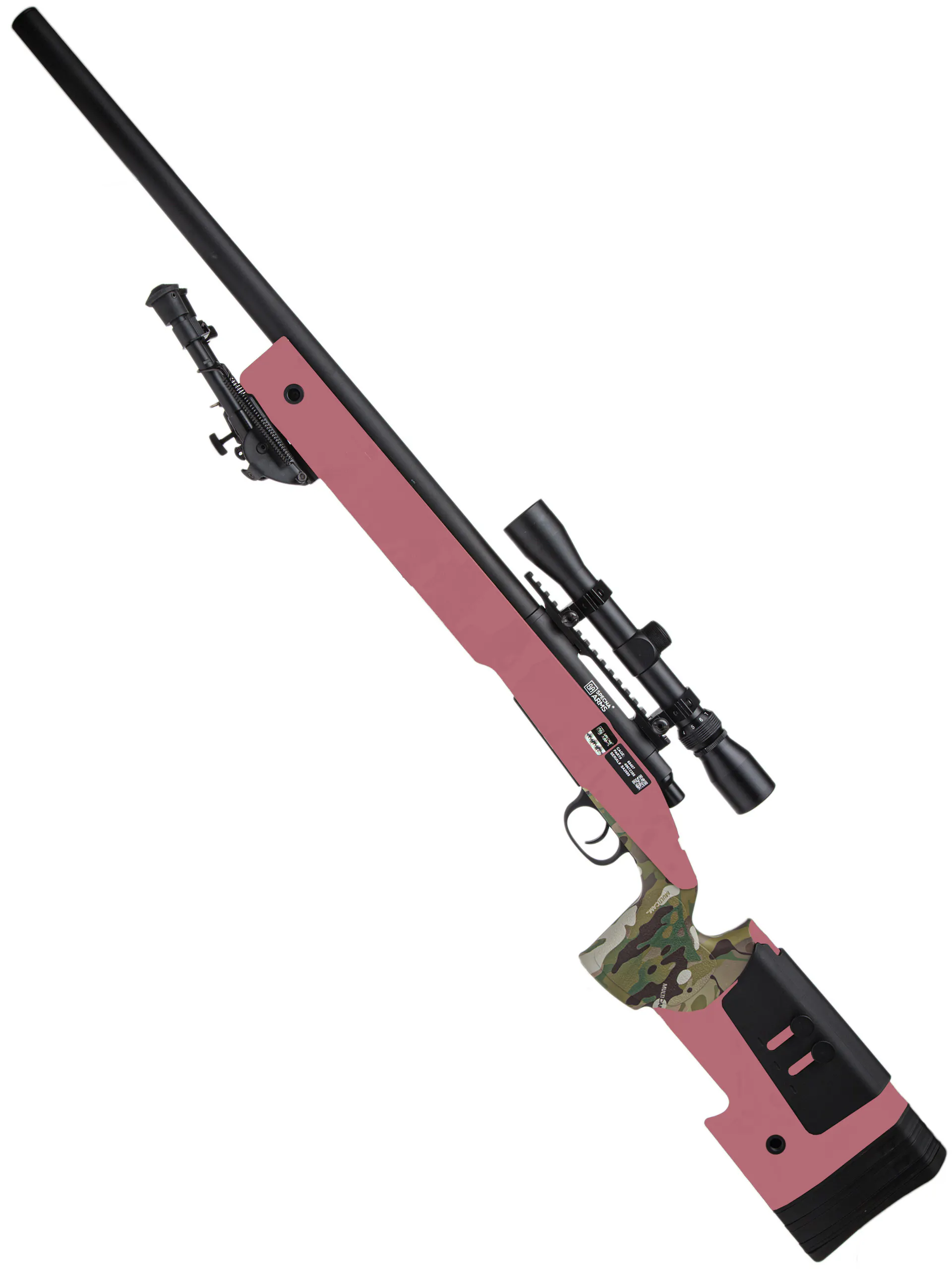 Specna Arms SA-S02 CORE™ Sniper Rifle w/Scope & Bipod; High-Power