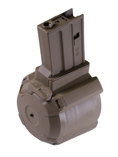 NUPROL 1200rnd Electric Drum Magazine For TM Next Gen Recoil Shock