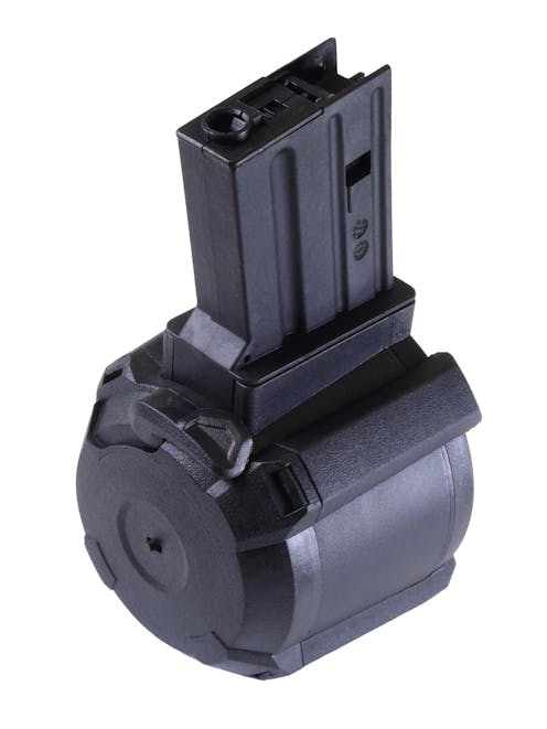 NUPROL 1200rnd Sound Control Electric Drum Magazine for TM Next Gen Recoil Shock