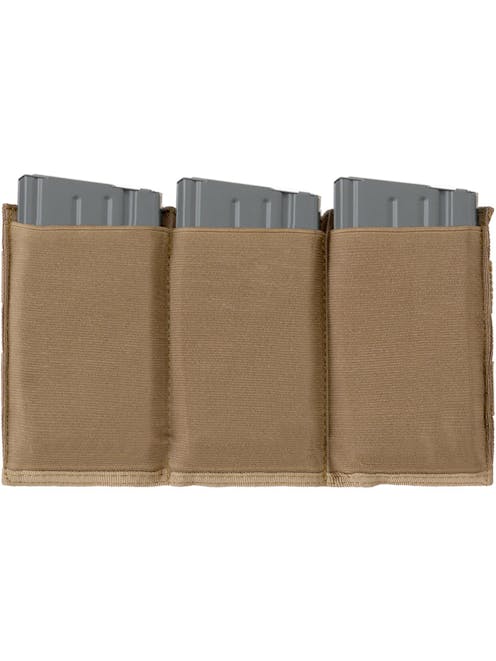 8Fields Tactical Elastic Triple Magazine Pouch For SR25/M14/SCAR-H/HK417