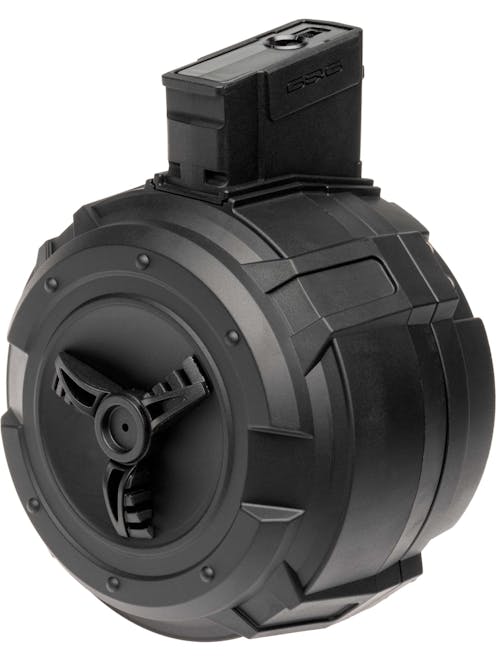 G&G Armament 2200rnd Manual Winding Drum Mag for AK AEG Series