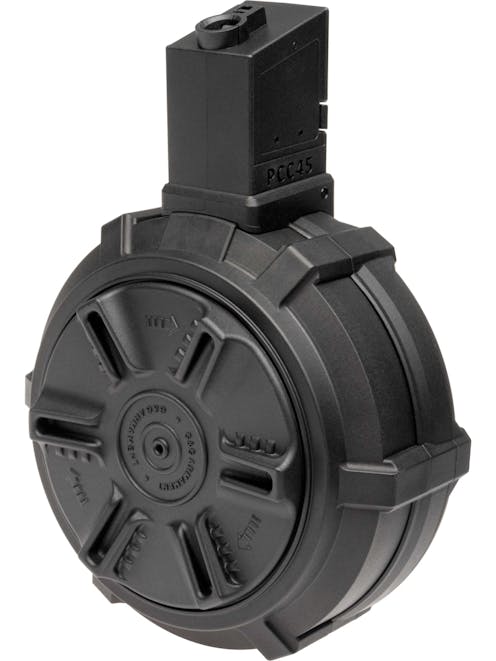 G&G Armament 1500rnd Manual Winding Drum Magazine for PCC45