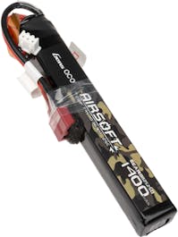Gens Ace 7.4V 1400mAh 25C LiPo Stick Battery - Deans Connector