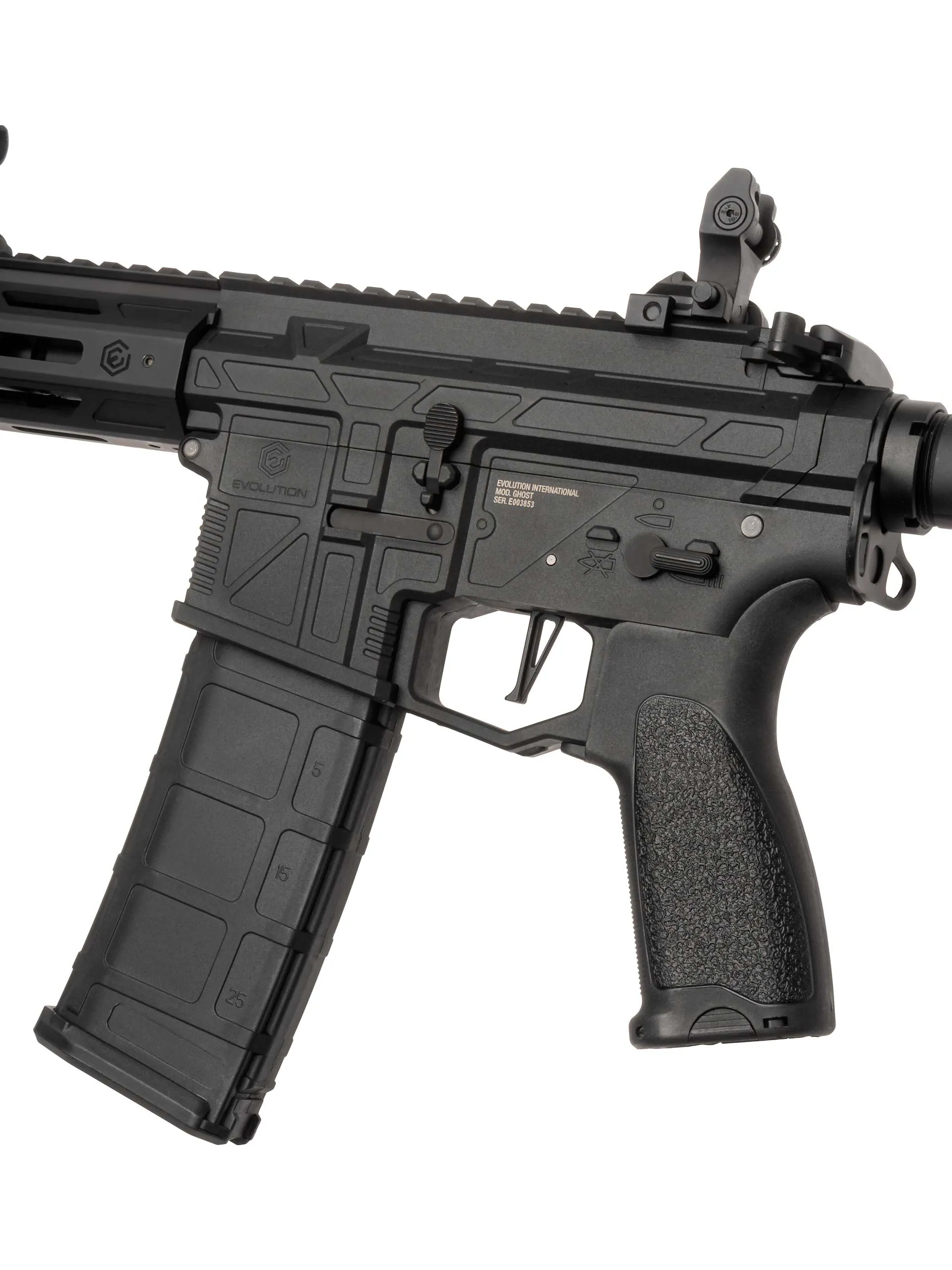 Evolution Airsoft - Ghost XS EMR AX Carbontech ETS II Smart