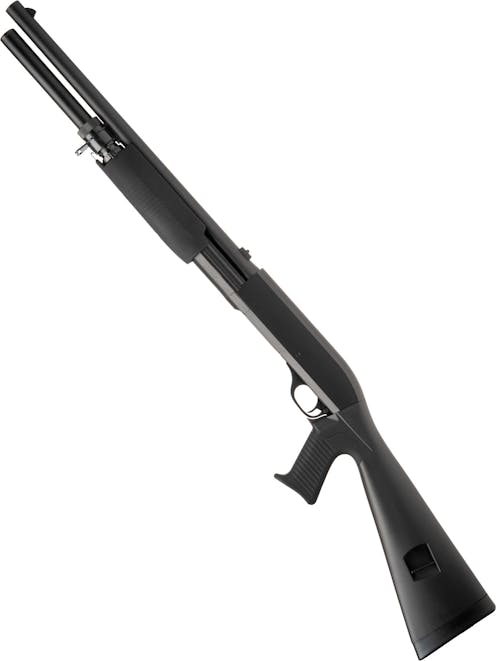 Double Eagle M56AL Tri Shot Shotgun, Black