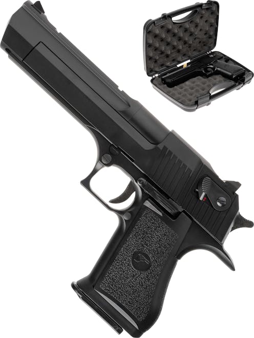 Cyber Gun Desert Eagle .50AE Semi Auto GBB Pistol w/ Carry Case