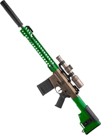 Ares AR-308L Deluxe Version AEG Rifle DMR Set w/Hard Rifle Case