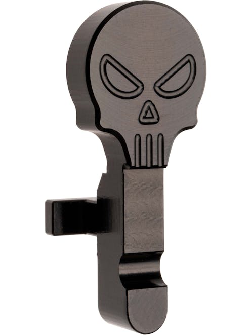 Gate Custom CNC Bolt Catch 1A1 - Skull