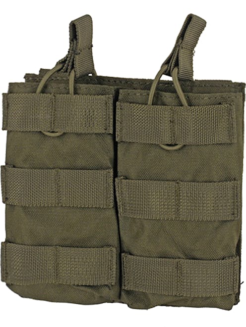 8Fields Tactical MOLLE Open Top Double Magazine Pouch For M4/AR-15