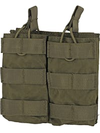 8Fields Tactical MOLLE Open Top Double Magazine Pouch For M4/AR-15