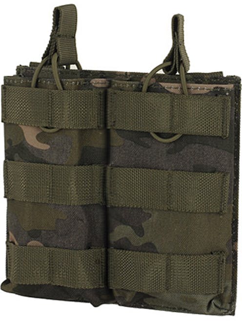8Fields Tactical MOLLE Open Top Double Magazine Pouch For M4/AR-15