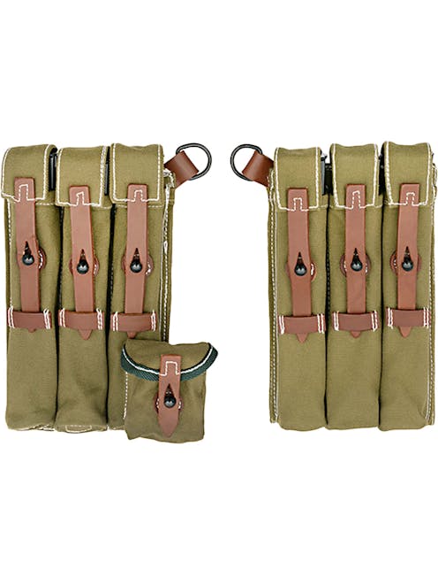 SRC WWII MP40/SR40 Replica Magazine Pouch Set
