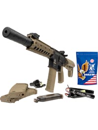 Delta Armory DA-C05 CHARLIE™ AEG; Patrol Base Starter Bundle