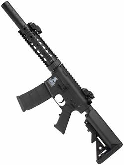 Lancer Tactical Airsoft Bolt Action Sniper Rifle w/ Folding Stock - Black -  Shop Cousins