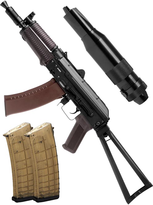 CYMA AKS-74U Sneaky Spetsnaz Pack