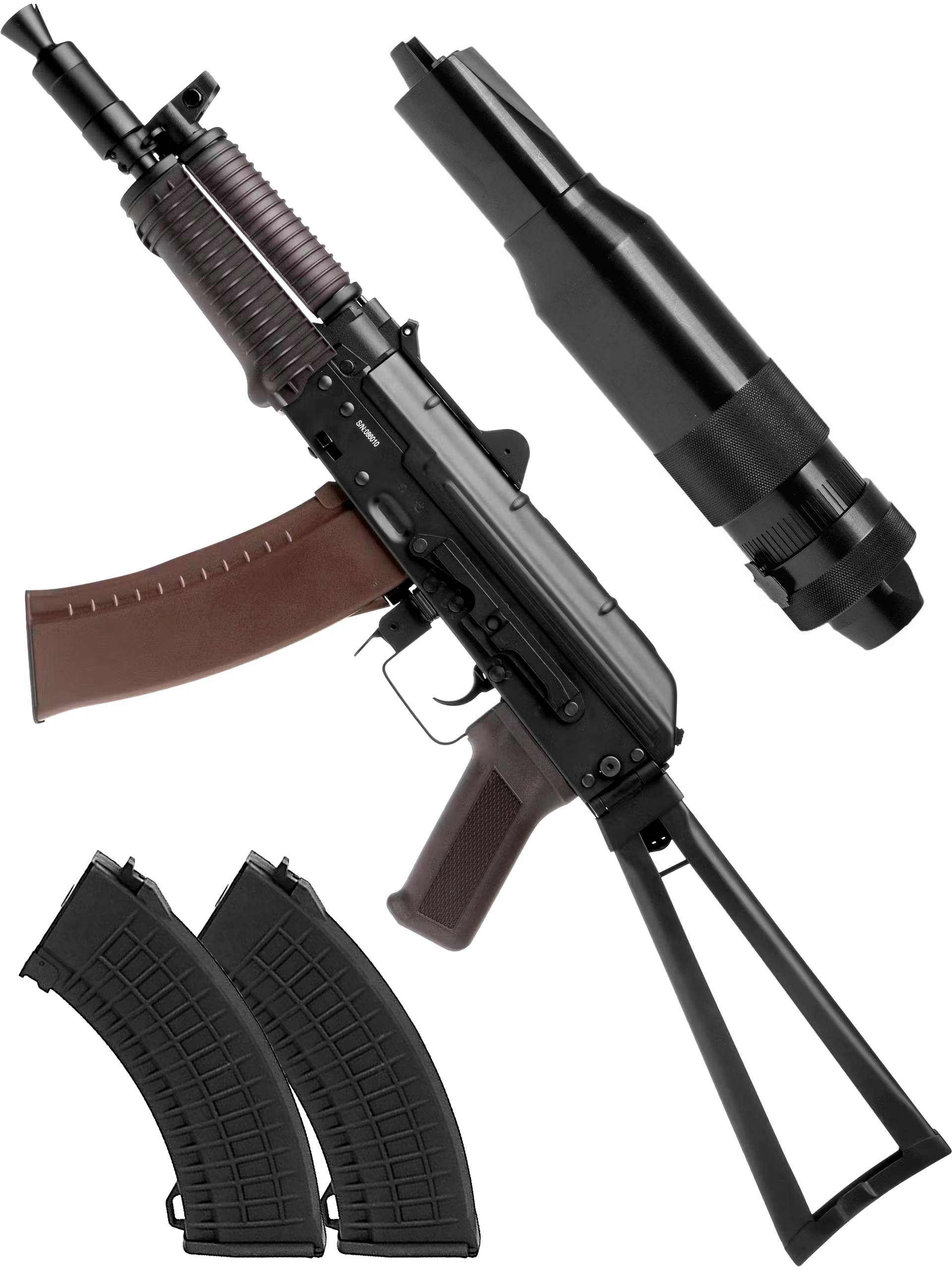 akki Russian ZenitCo Krink Alpha Build Aks-74u ish - YouTube