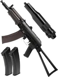 CYMA AKS-74U Sneaky Spetsnaz Pack