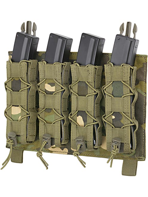 8Fields Tactical Buckle Up Quad SMG Magazine Pouch