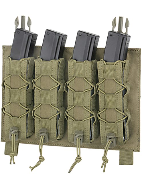 8Fields Tactical Buckle Up Quad SMG-5/MP5/MP7/UTR45/UMP Magazine Pouch