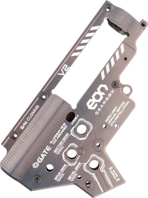Gate EON CNC Aluminium V2 Gearbox Shell