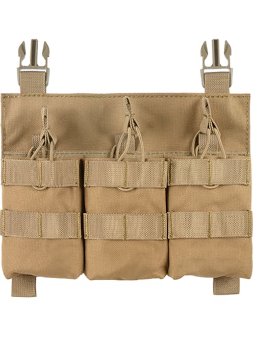 8Fields Tactical Buckle Up Triple SR25/AR-10/M14/SCAR-H Pouch Panel