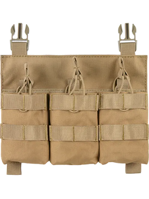 8Fields Tactical Buckle Up Triple SR25/AR-10/M14/SCAR-H Pouch Panel