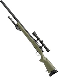 Snow Wolf M24 V2+ Spring Sniper Rifle w/Scope & Bipod