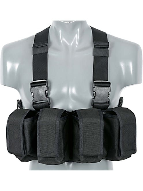 8Fields Tactical Navy Seal Chest Rig with 4x Rifle Magazine Pouches