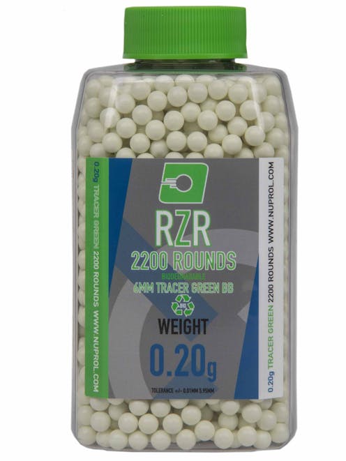 NUPROL RZR 0.20g Precision Green Tracer BIO BB