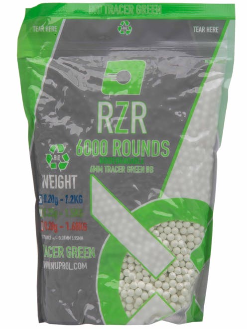 NUPROL RZR 0.20g Precision Green Tracer BIO BB