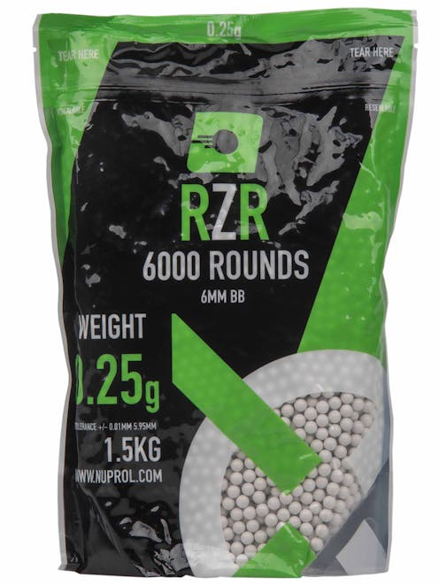 NUPROL RZR 0.25g Precision 6mm BB x 6000rnd