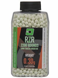 NUPROL RZR 0.30g Precision Green Tracer BB x 2200rnd