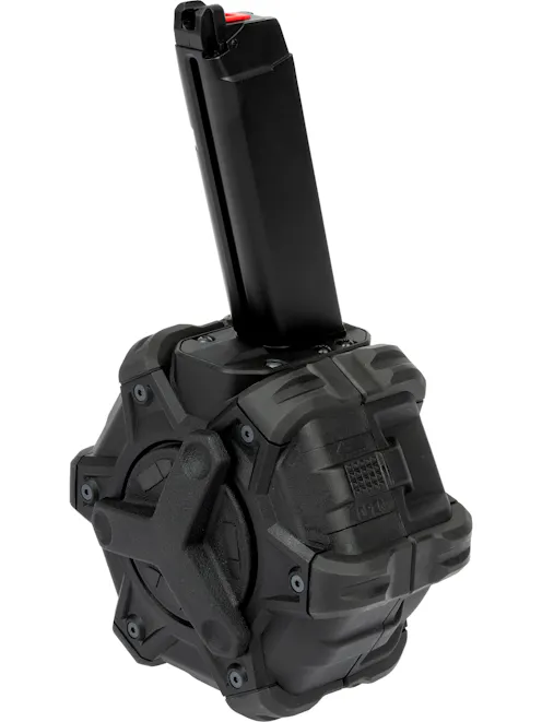 WE 350rnd Drum Magazine for EU-Series/AAP-01 GBB Pistols