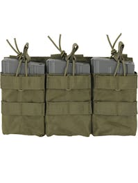 8Fields Tactical MOLLE Triple Open Top 7.62/AR36 Magazine Pouch