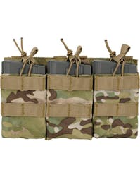 8Fields Tactical MOLLE Triple Open Top 7.62/AR36 Magazine Pouch