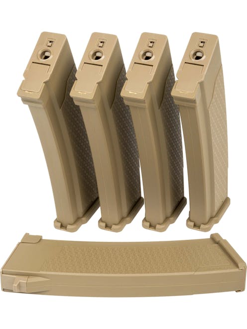Specna Arms 430rnd S-Mag High-Cap Magazine for AK AEG - 5 Pack