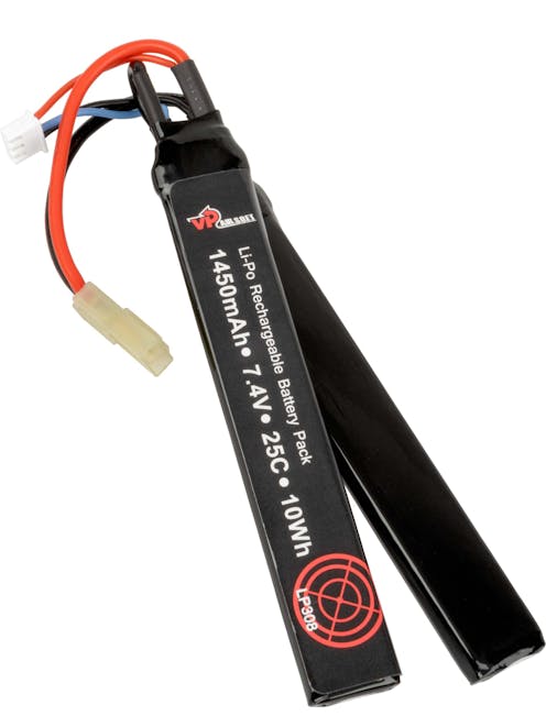 VAPEX 7.4v 1450mAh 25C LiPo Crane Battery; Mini Tamiya