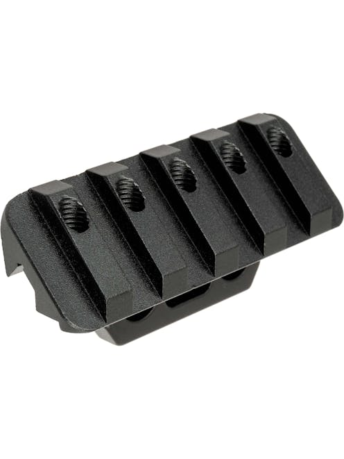 WADSN 45 Degree Offset Light/Optic Picatinny Rail Mount; MLOK