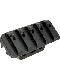 WADSN 45 Degree Offset Light/Optic Picatinny Rail Mount; MLOK