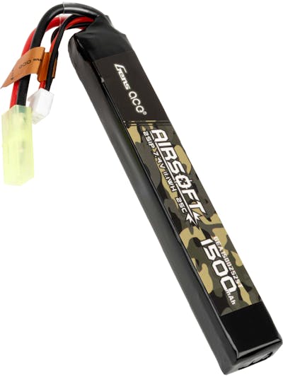 Batterie Li-Po 7.4 V 1300 mAh 25 C Tamiya 2 stick Gens Ace Airsoft