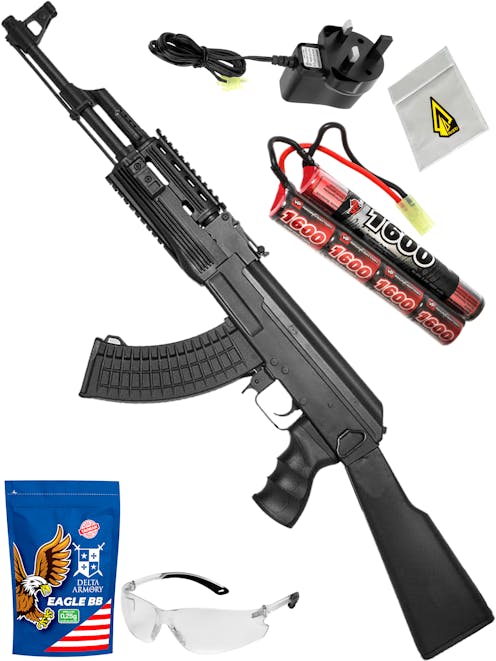 CYMA CM.520 AK-47 PMC Beginner Bundle