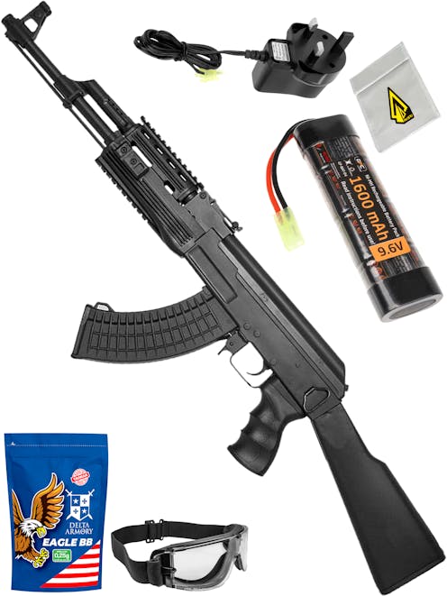 CYMA CM.520 AK-47 PMC Beginner Bundle