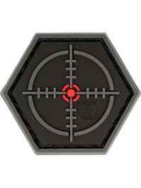 JTG Sniper Scope 3D Rubber Patch; Red