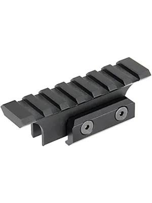 Capot Supérieur Métal Avec Rail Tactique 20mm Pour AKS74U Airsoft (CYMA / Tokyo Marui) - 288mm - Noir