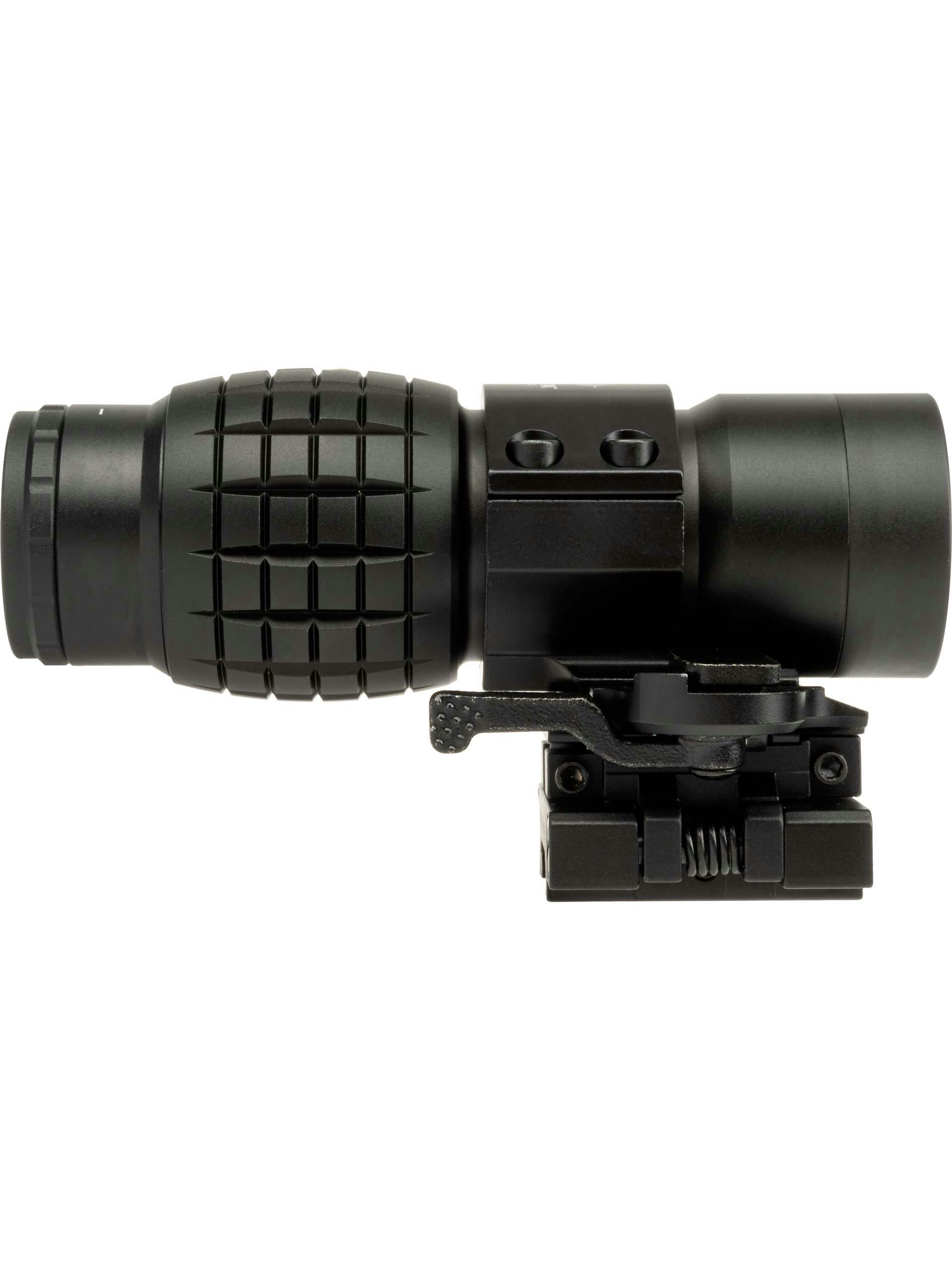 Theta Optics - 3x35 Flip-to-Side Magnifier w/QD Mount | Patrol Base UK