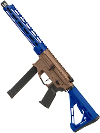 Zion Arms PW9 MOD.1 AR9 SMG AEG; Long Handguard