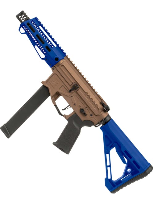 Zion Arms PW9 MOD.1 AR9 SMG AEG; Short Handguard