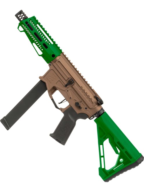 Zion Arms PW9 MOD.1 AR9 SMG AEG; Short Handguard