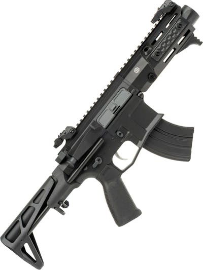 Double Eagle Mini M16 Spring Rifle - BLACK