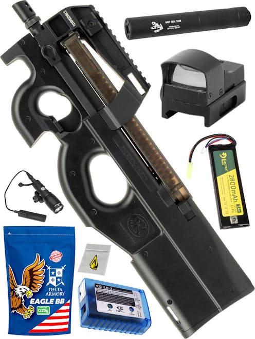Cybergun P90 Fully Decked Out Bundle